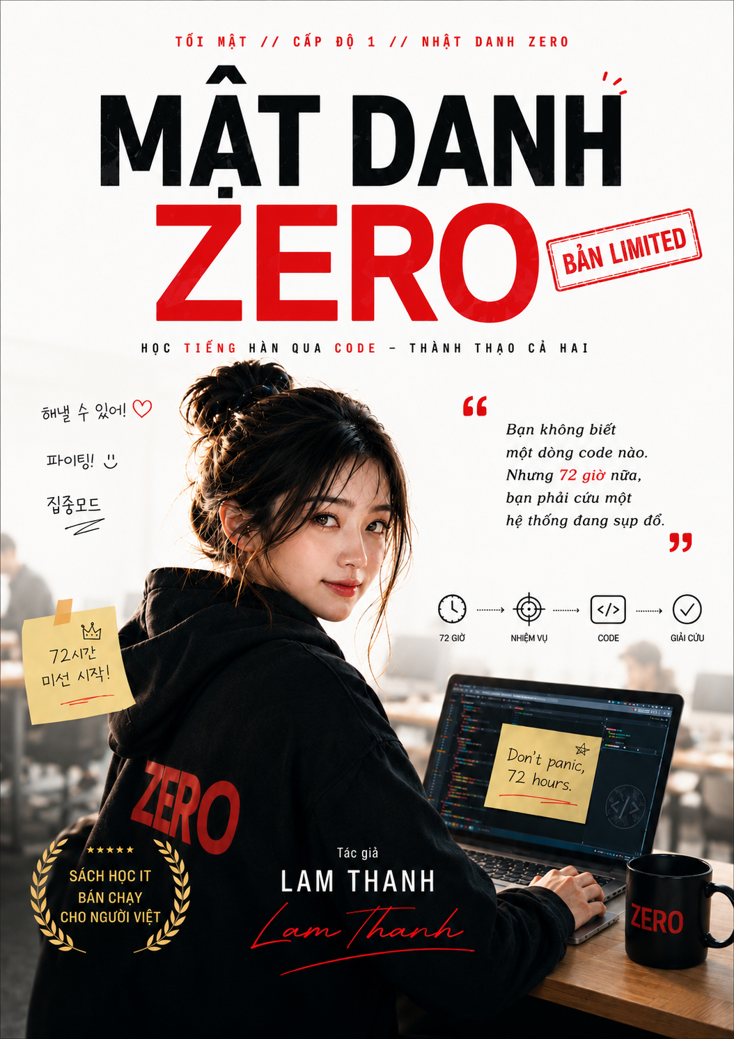 Bìa MẬT DANH: ZERO (Bản Limited)